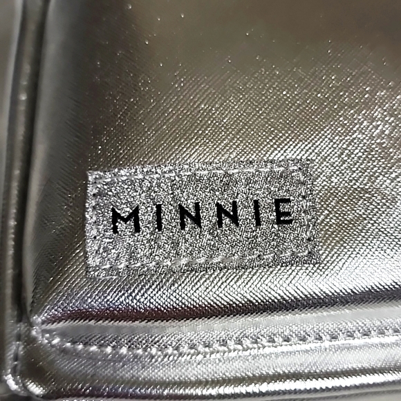 Disney Silver Dani Nicole Minnie Mouse Mini Backpack - Picture 12 of 13